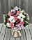 Букет цветов из: Альстромерии, Гвоздики, Розы и Хризантемы в Мезени