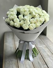 Букет 35 Белых роз в Мезени