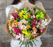 Букет цветов из:  Альстромерии #REPLACE_PRED# Мезени