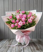 Букет Розовый кустик #REPLACE_PRED# Мезени