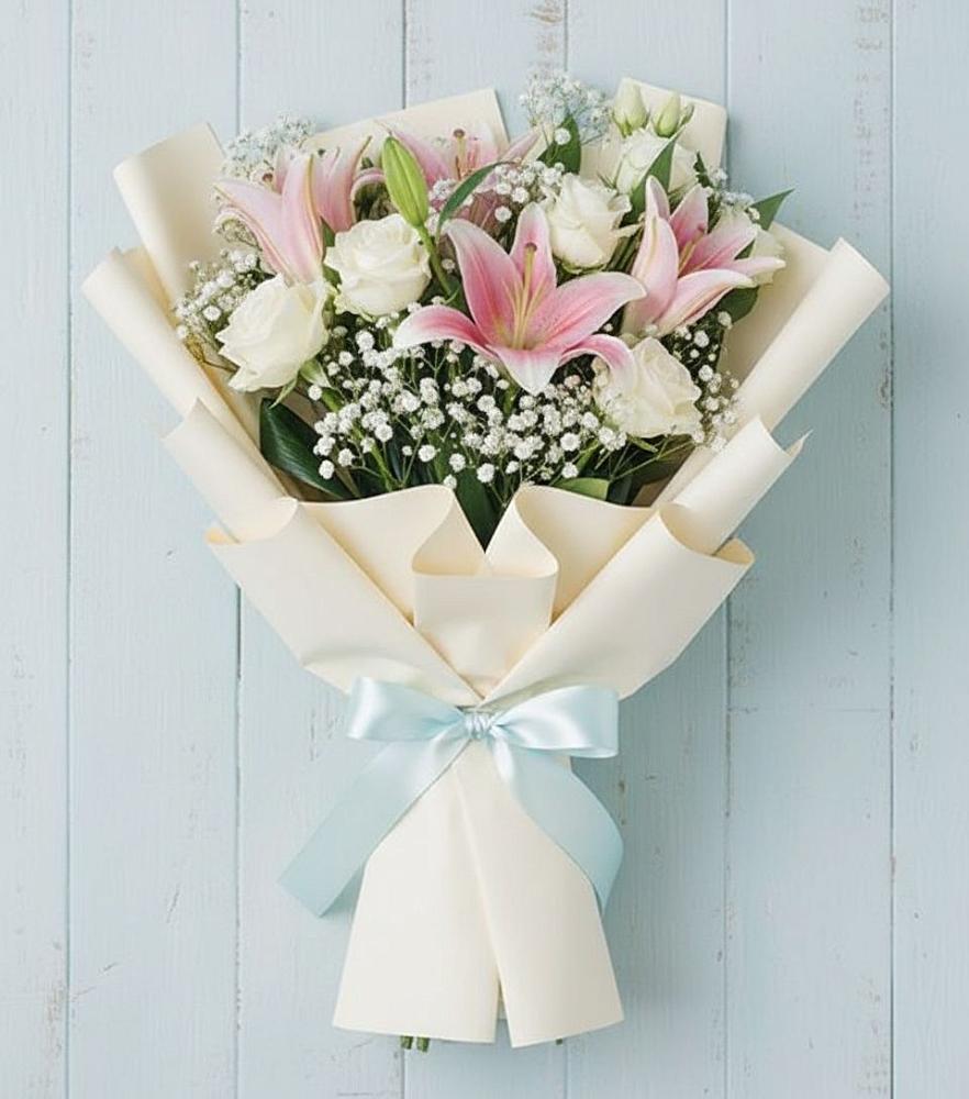 Букет цветов из: Лилии в Мезени