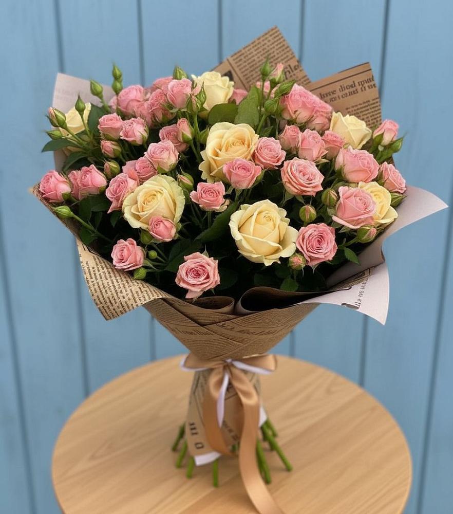 Букет цветов из: Розы в Мезени