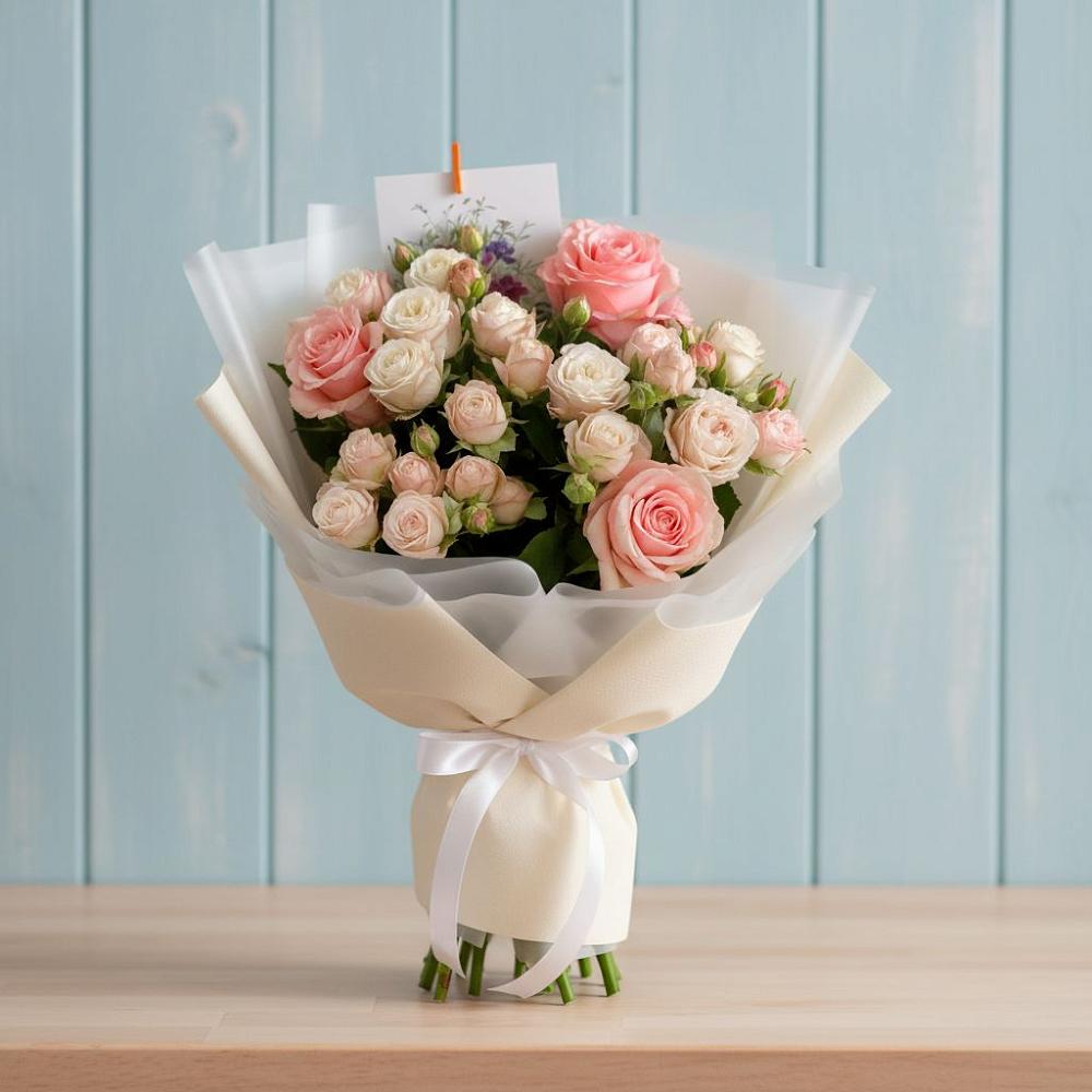 Букет цветов из: Розы в Мезени