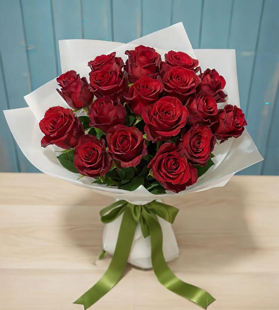 Букет Красные розы в Мезени