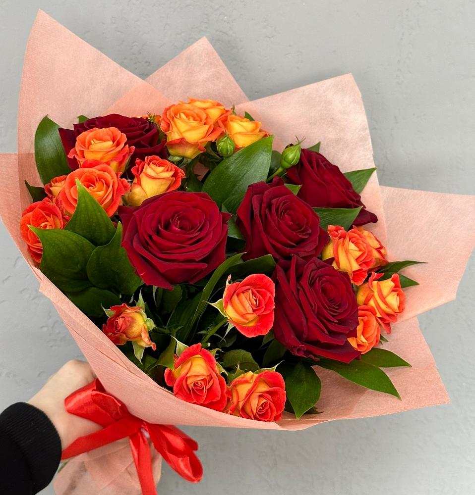 Букет Любовь и восторг в Мезени