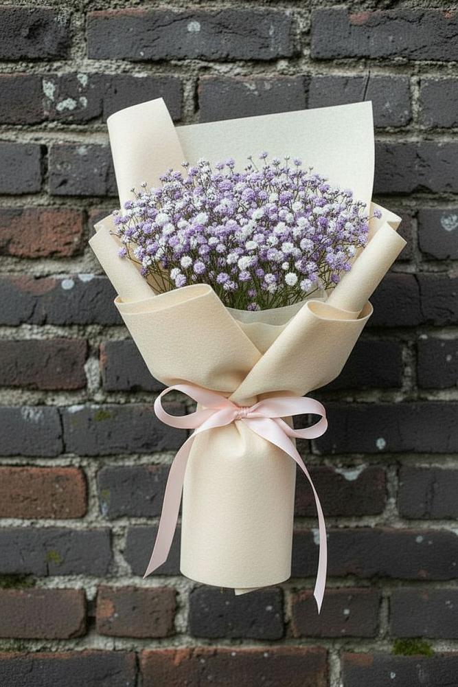 Букет цветов из: Гипсофила в Мезени