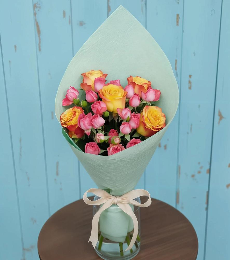 Букет цветов из: Розы в Мезени