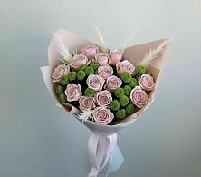 Букет цветов из:  Розы и Хризантемы в Мезени