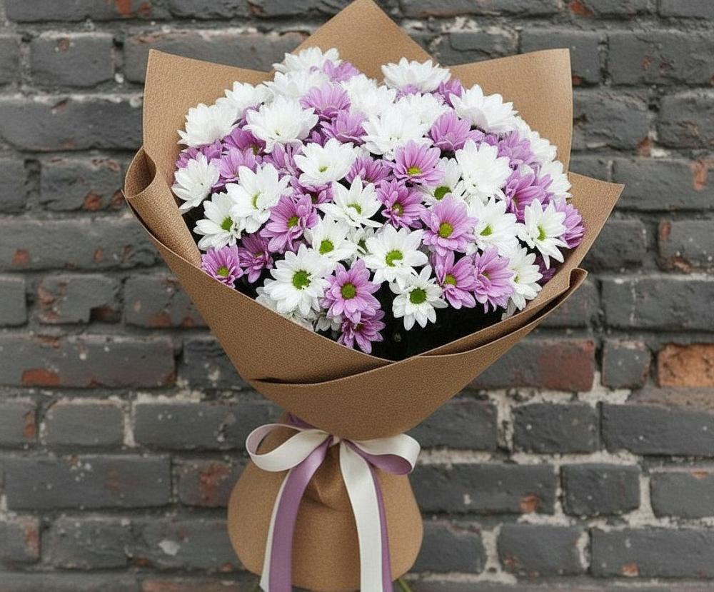 Букет цветов из: Хризантемы в Мезени