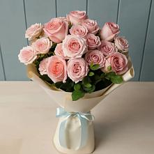 Букет Розовый шарм в Мезени