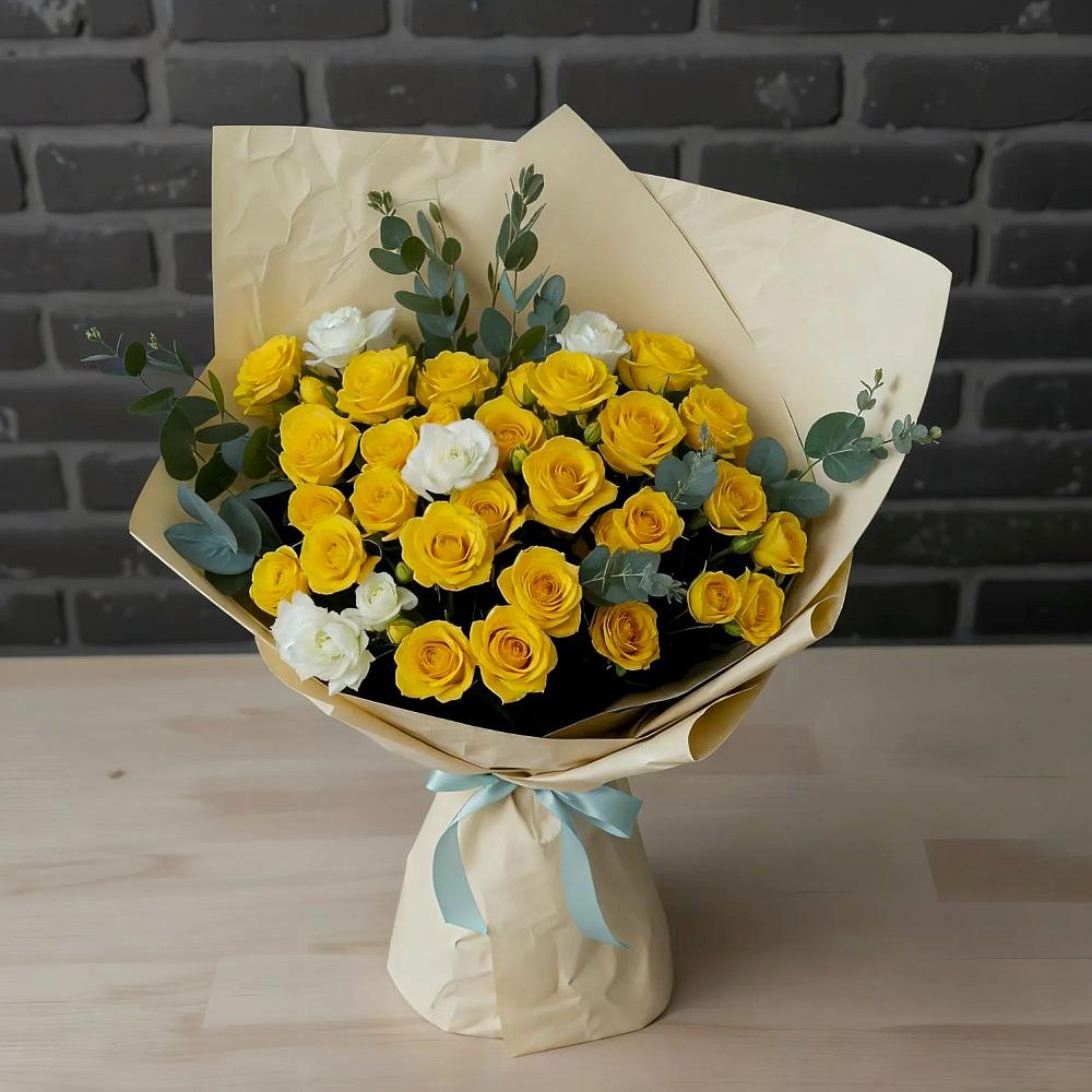 Букет цветов из: Розы в Мезени