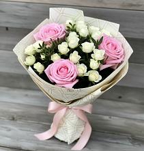 Букет цветов из:  Розы #REPLACE_PRED# Мезени
