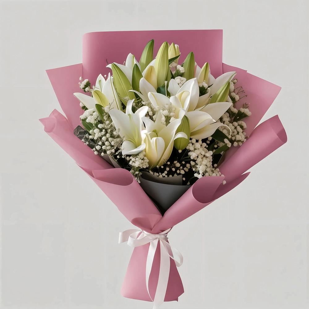 Букет цветов из: Лилии в Мезени