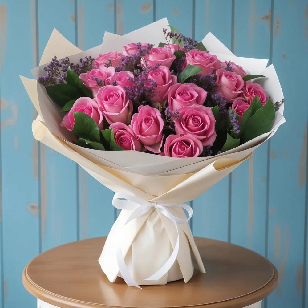 Букет цветов из: Розы в Мезени