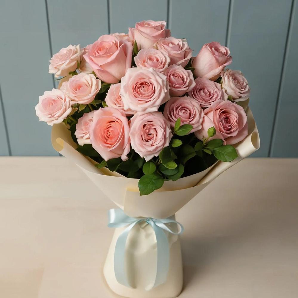 Букет Розовый шарм в Мезени