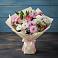 Букет цветов из: Хризантемы, Альстромерии и Розы в Мезени